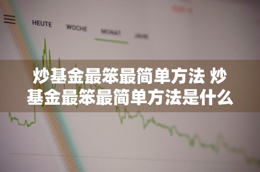 炒基金最笨最简单方法 炒基金最笨最简单方法是什么