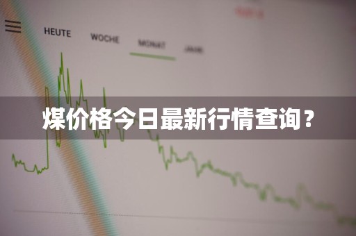 煤价格今日最新行情查询？