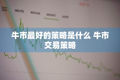 牛市最好的策略是什么 牛市交易策略