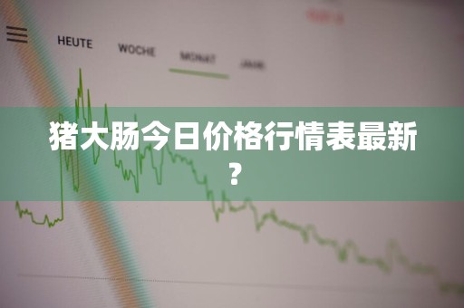 猪大肠今日价格行情表最新？