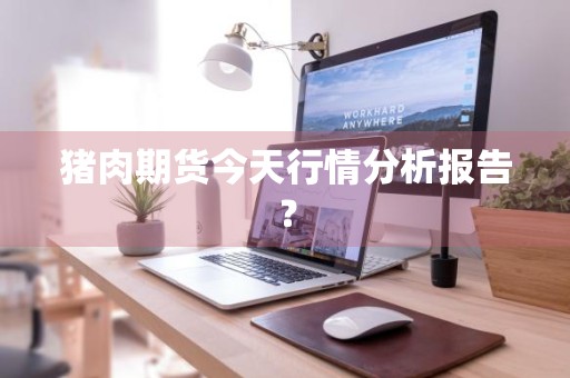 猪肉期货今天行情分析报告？