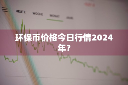 环保币价格今日行情2024年？
