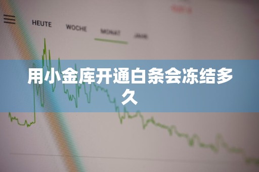 用小金库开通白条会冻结多久