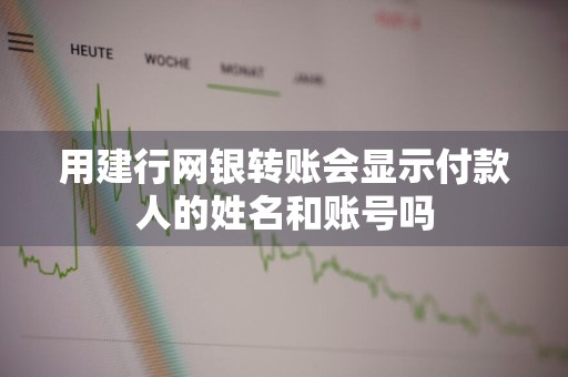 用建行网银转账会显示付款人的姓名和账号吗