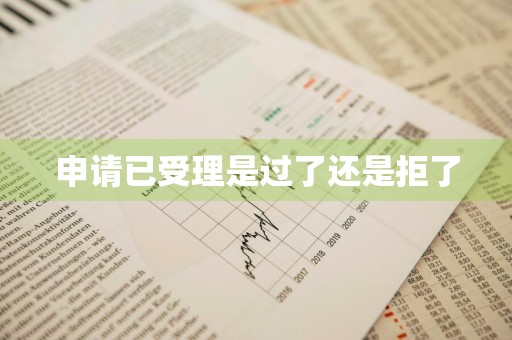 申请已受理是过了还是拒了