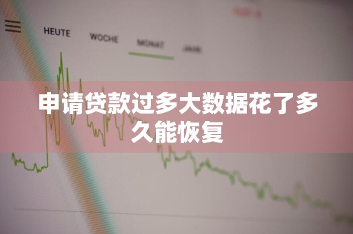 申请贷款过多大数据花了多久能恢复