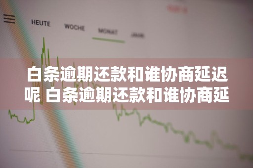 白条逾期还款和谁协商延迟呢 白条逾期还款和谁协商延迟呢怎么办