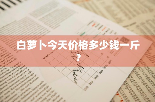 白萝卜今天价格多少钱一斤？