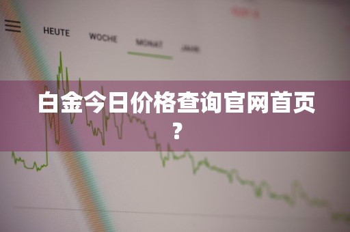 白金今日价格查询官网首页?