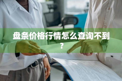 盘条价格行情怎么查询不到？