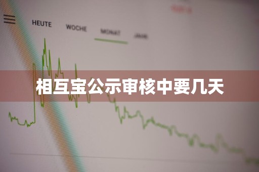 相互宝公示审核中要几天