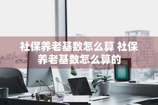 社保养老基数怎么算 社保养老基数怎么算的