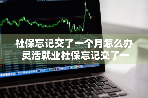 社保忘记交了一个月怎么办 灵活就业社保忘记交了一个月怎么办
