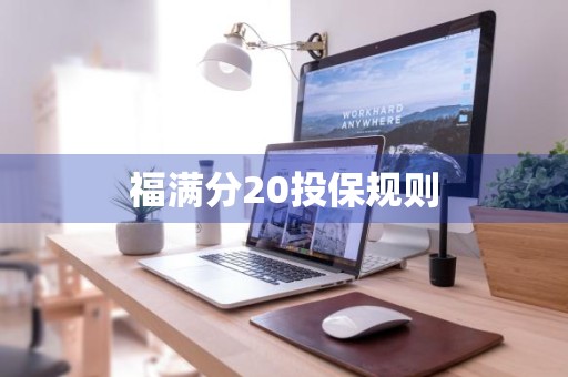 福满分20投保规则