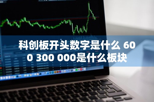 科创板开头数字是什么 600 300 000是什么板块