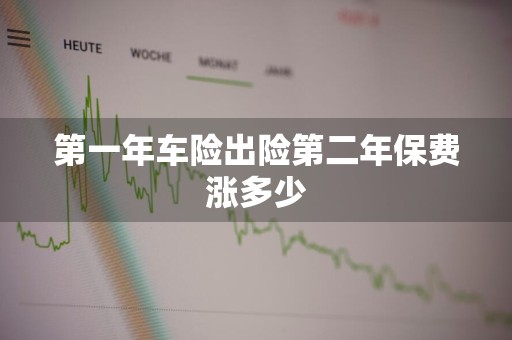 第一年车险出险第二年保费涨多少