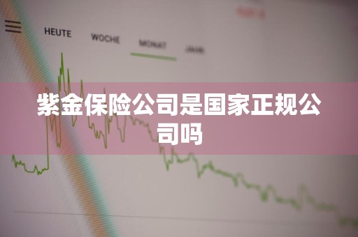 紫金保险公司是国家正规公司吗