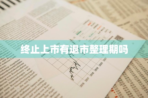 终止上市有退市整理期吗