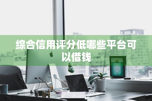 综合信用评分低哪些平台可以借钱