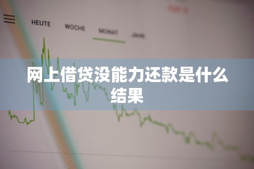 网上借贷没能力还款是什么结果