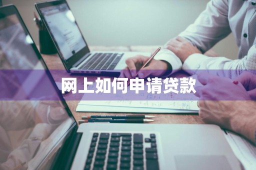网上如何申请贷款