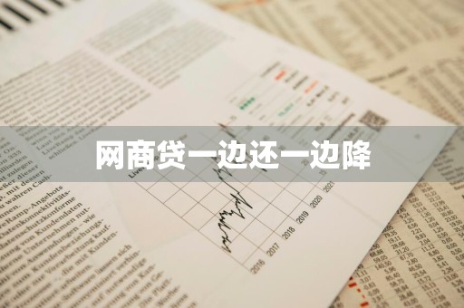 网商贷一边还一边降