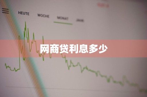 网商贷利息多少