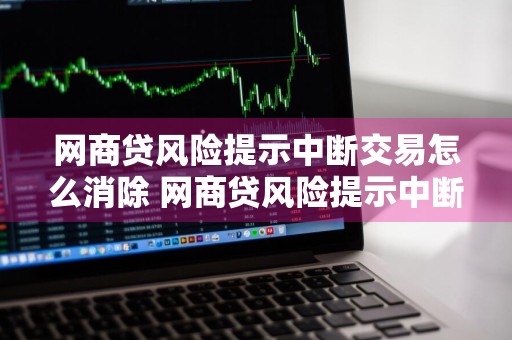 网商贷风险提示中断交易怎么消除 网商贷风险提示中断交易怎么消除掉
