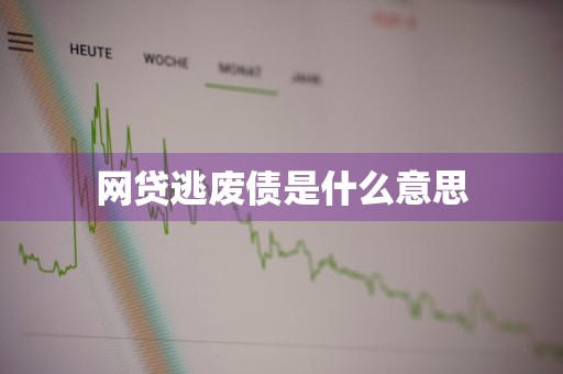 网贷逃废债是什么意思