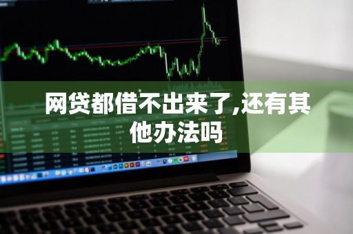 网贷都借不出来了,还有其他办法吗