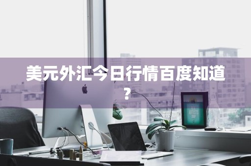 美元外汇今日行情百度知道？