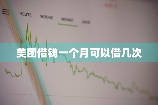 美团借钱一个月可以借几次