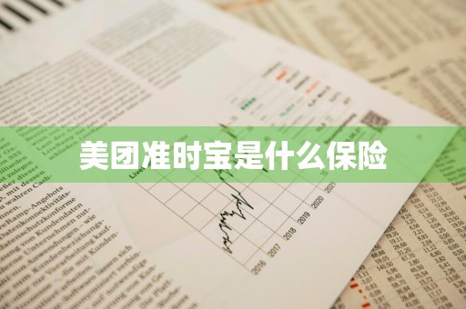 美团准时宝是什么保险