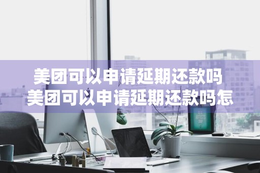 美团可以申请延期还款吗 美团可以申请延期还款吗怎么操作