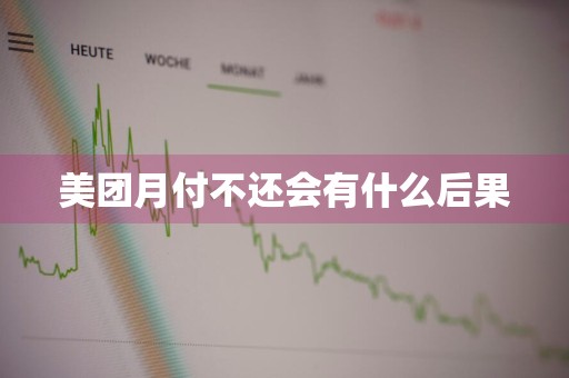 美团月付不还会有什么后果