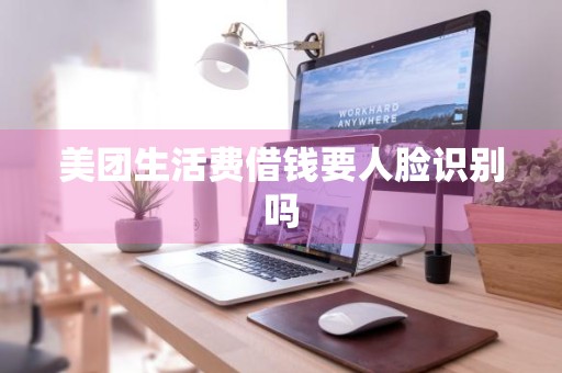 美团生活费借钱要人脸识别吗