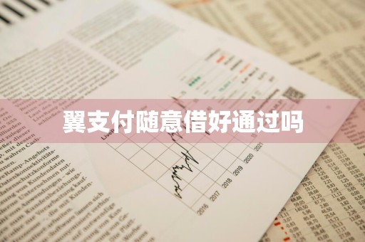 翼支付随意借好通过吗