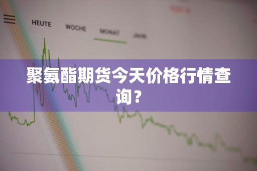 聚氨酯期货今天价格行情查询？