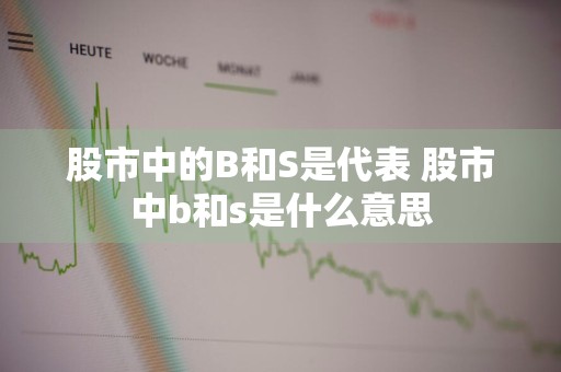 股市中的B和S是代表 股市中b和s是什么意思