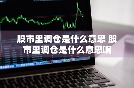 股市里调仓是什么意思 股市里调仓是什么意思啊