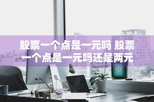 股票一个点是一元吗 股票一个点是一元吗还是两元