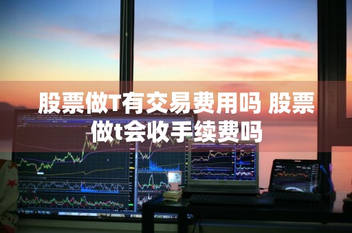股票做T有交易费用吗 股票做t会收手续费吗