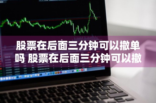 股票在后面三分钟可以撤单吗 股票在后面三分钟可以撤单吗为什么