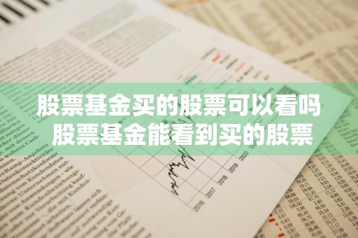 股票基金买的股票可以看吗 股票基金能看到买的股票吗
