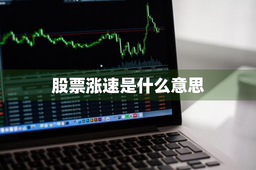 股票涨速是什么意思