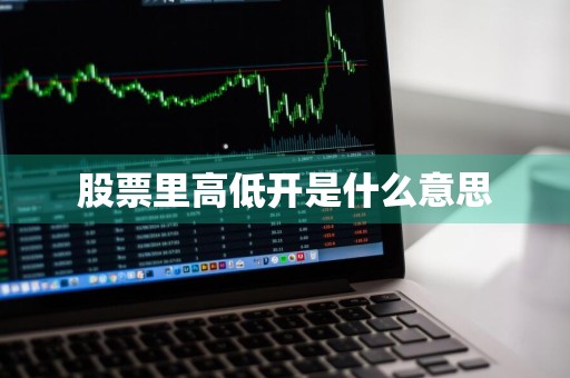 股票里高低开是什么意思