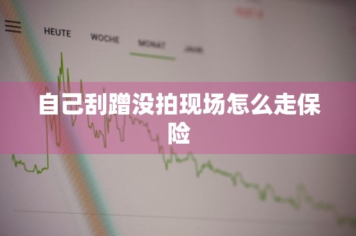 自己刮蹭没拍现场怎么走保险