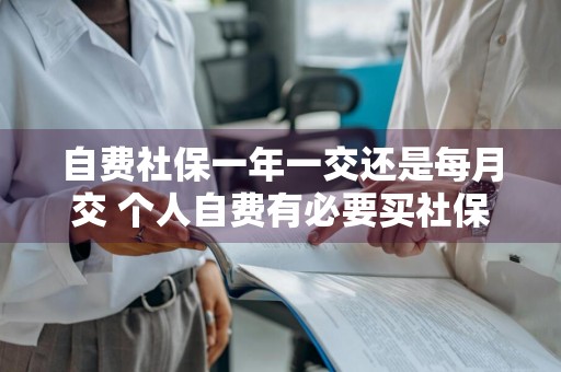 自费社保一年一交还是每月交 个人自费有必要买社保吗