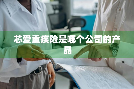芯爱重疾险是哪个公司的产品