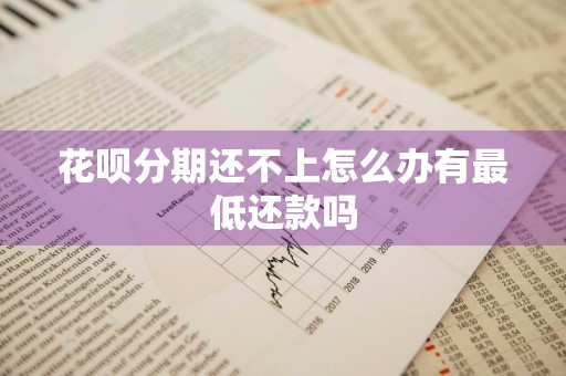 花呗分期还不上怎么办有最低还款吗